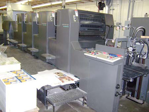 海德堡SM74-4H四开四色印刷机